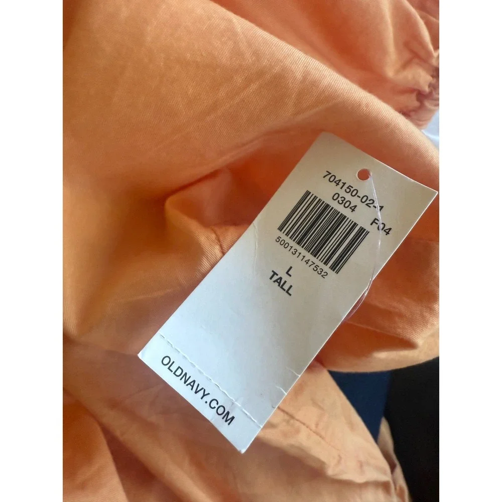 Old Navy orange smocked